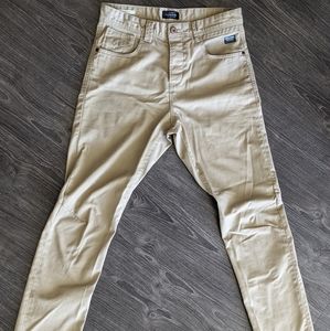 Jack & Jones Modern Tan Jeans w/ Button Fly